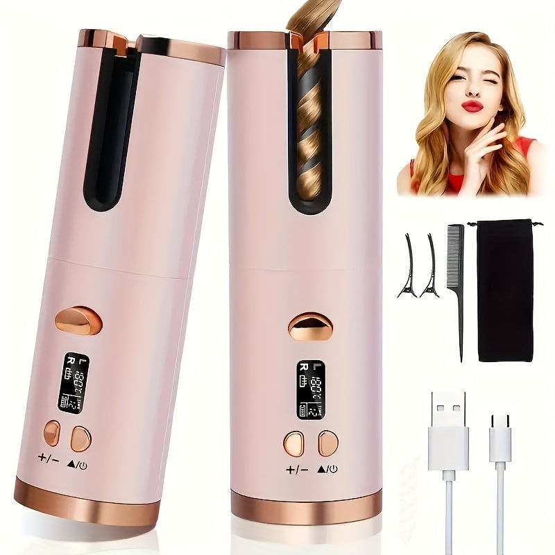 Wireless Automatic Hair Curler