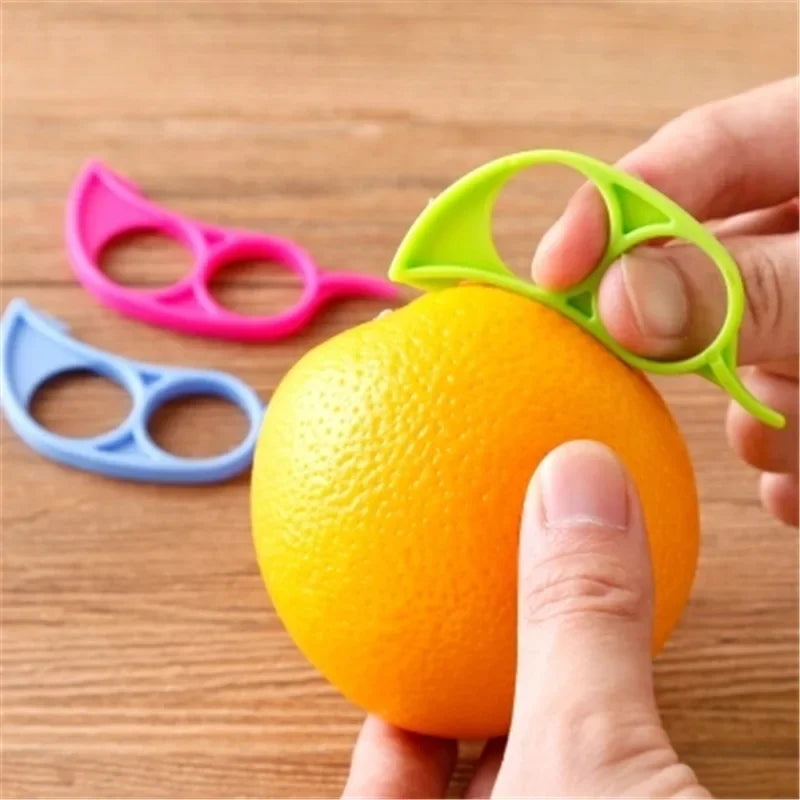 3/1pcs Fruit Orange Peelers Zesters Creative Lemon Oranges Peeler Slicer Stripper Easy To Use Open Citrus Tools Kitchen Gadgets