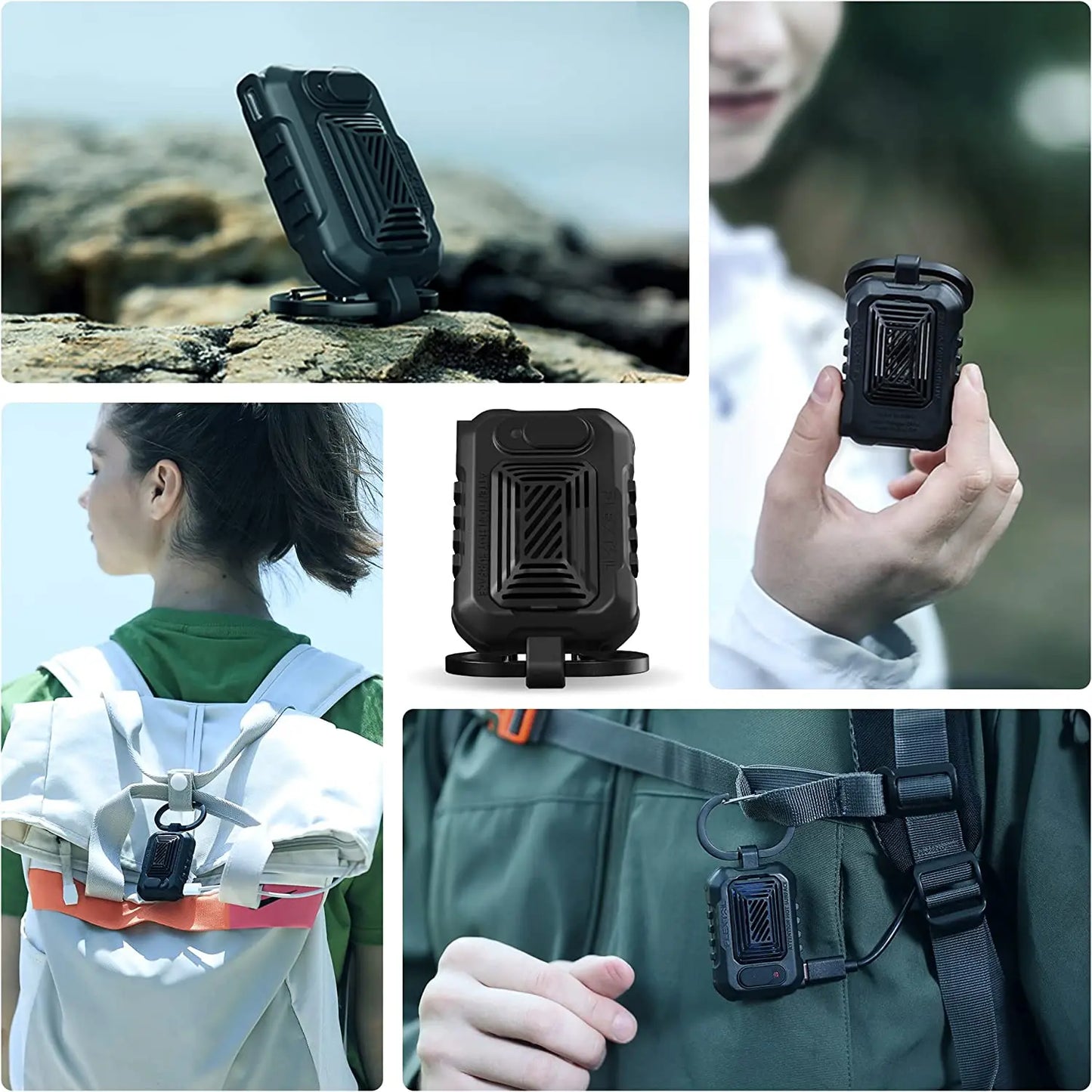 FLEXTAILGEAR Mosquito Repellent for Outdoors,Camping,IPX4 Waterproof Rating,No Batteries,Not Include Mosquito Repellent Pads