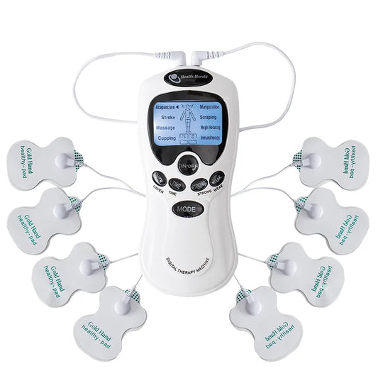 Tense Machine Pulse Massager Tens Acupuncture Electric Body Massage Instrument Electrical Muscle Stimulator for Neck Back Relax