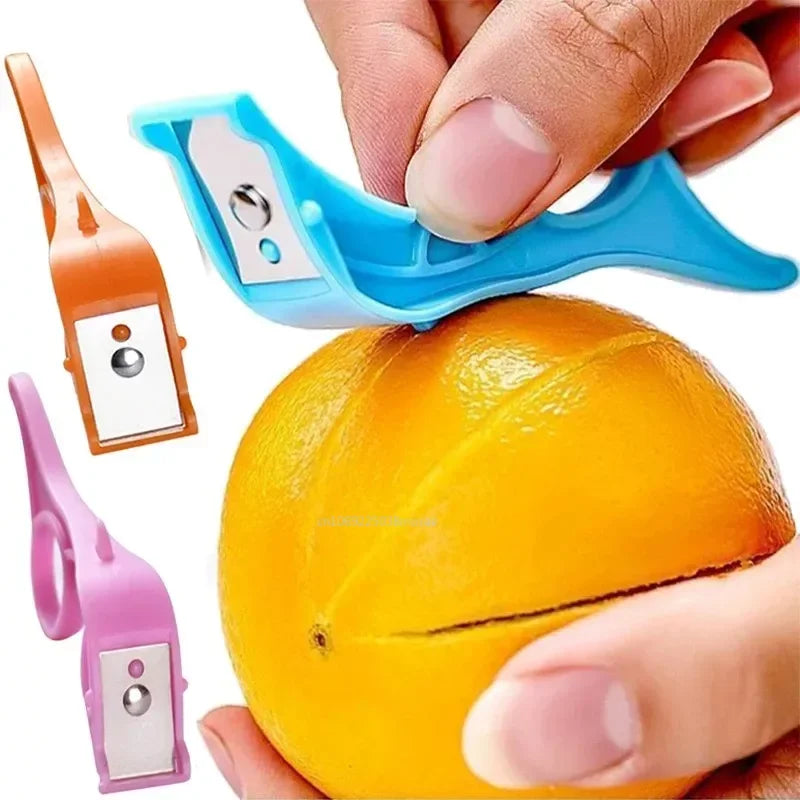 1pcs Fruit Apple Kiwi Peeler Orange Cutter Vegetable Stainless Steel Peelers Portable Manual Peeling Potatoes Peeler Kitchen